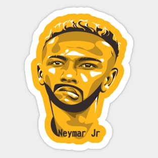 Neymar on Caricature Sticker